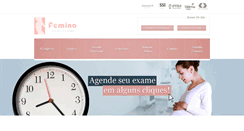 Desktop Screenshot of labfemina.com.br